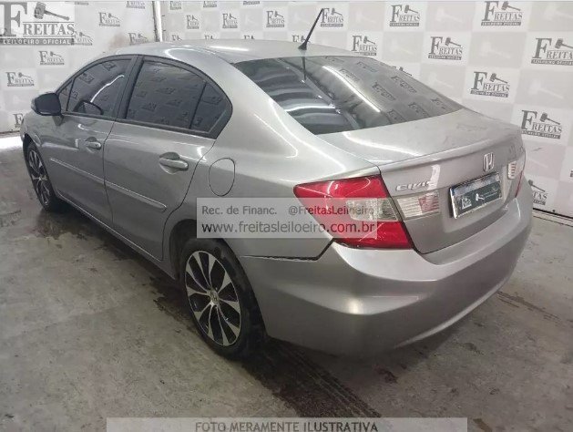 honda, civic, oportunidade, leilão, investimento, freitas leiloeiro